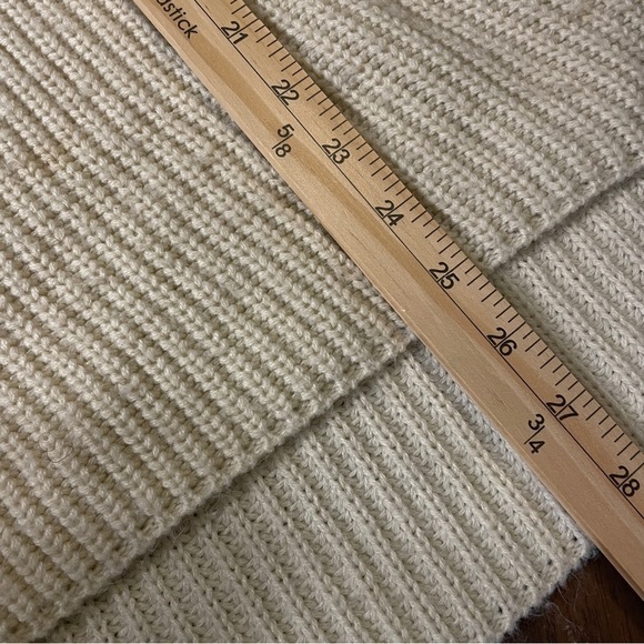 𝅺glam Women's Hooded Sweater Oversized Baggy and Soft Cream Size Medium Large - Picture 14 of 14